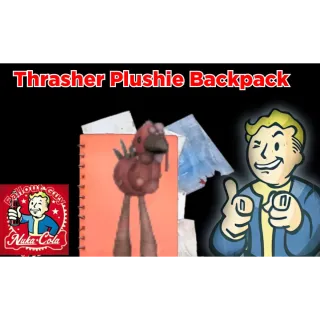 Thrasher Plushie Backpack