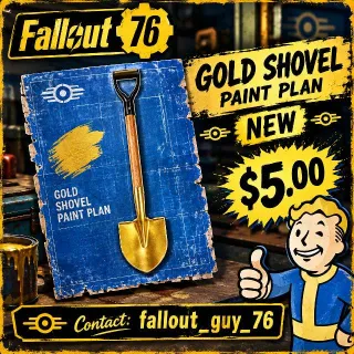 Gold Shovel Paint