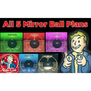 All 5 Mirror Ball Plans