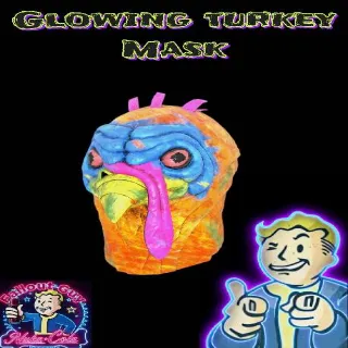 Glowing Turkey Mask