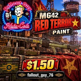 MG42 Red Terror Paint