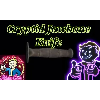 Cryptid Jawbone Knife