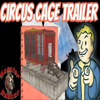 Circus Cage Trailer