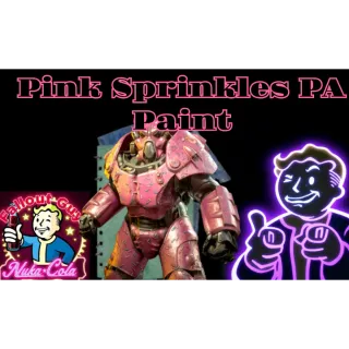 Pink Sprinkles PA Paint