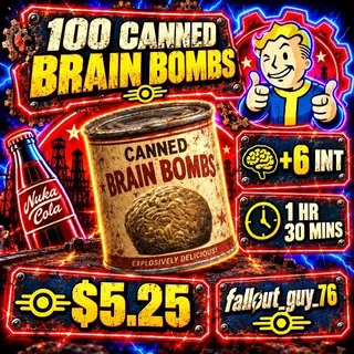 Canned Brain Bombs