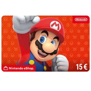 Nintendo eShop Card 15 €