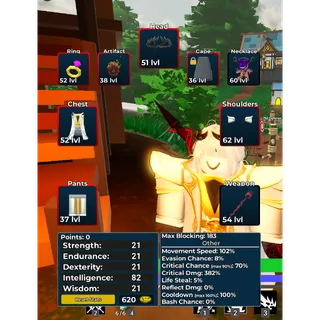 Level bound | Mage Set 