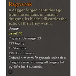 Ragnarok 1slot Rune Slayer