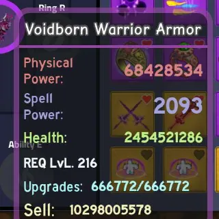 Purple Voidborn Warrior