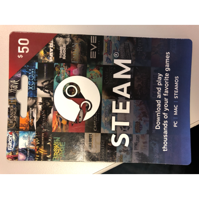 $50.00 Gift Card - Steam Gift Cards - Gameflip