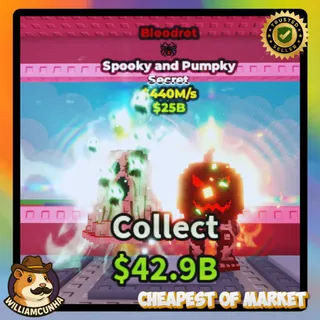 Spooky and Pumpky Bloodrot 440M/s (Spider-trait 1/1)