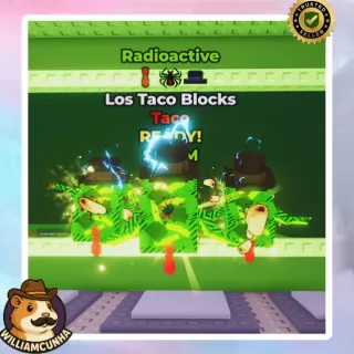 Los Taco Blocks Radioactive With 3 mutations