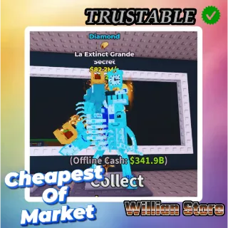 Diamond La Extinct Grande 82.2M/s - Steal a brainrot