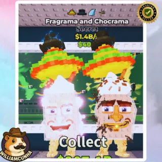 Fragrama and Chocrama Radioactive 1.4B/s