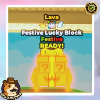 Festive Lucky Block Festive Lava With 3 mutations