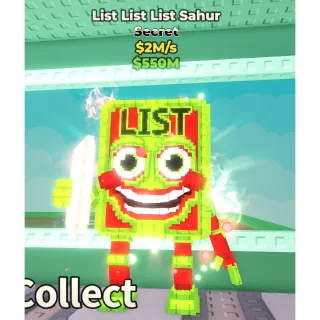 List List List Sahur 