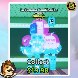 La Supreme Combinasion Diamond with Bubblegum