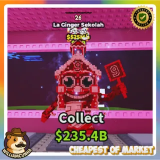 🩸 La Ginger Sekolah Bloodrot 525M/s (26 Trait) 🩸