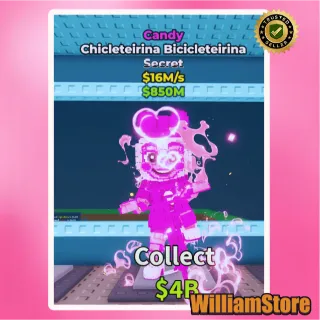 Candy Chicleteirina Bicicleteirina