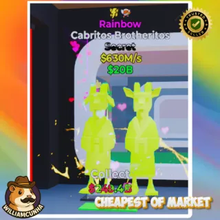  Cabritos Brotheritos Rainbow 2 Traits 630M/s