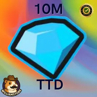 10M Gems - Toilet Tower Defense - TTD