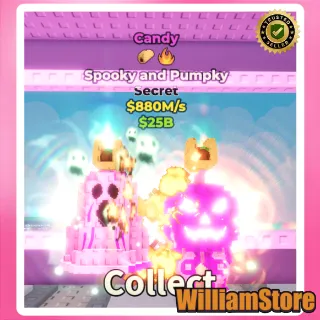 Candy Spooky And Pumpky 880M/s