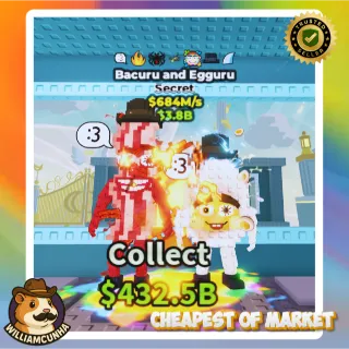 Bacuru and Egguru 684M/s