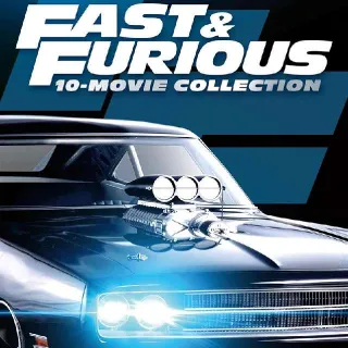 Fast & Furious 10-Movie Collection 4K Movies Anywhere (Extended Cut For Fast 6,7,8,9 Included!)