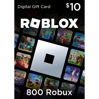 $10.00 Roblox Gift Card