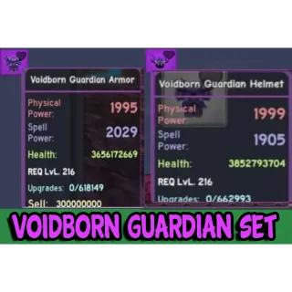 Voidborn Guardian Set Purple | Dungeon Quest