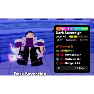 Almighty Shiny Dark sovereign