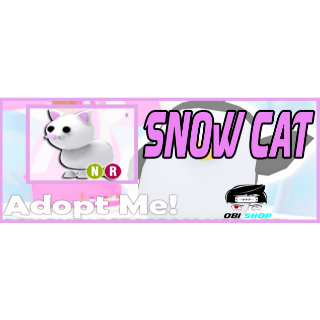 Other Adopt Me Neon Snow Cat In Game Items Gameflip