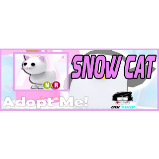 Neon Snow Cat Adopt Me Roblox