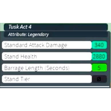 Other  Tusk Act 4 Stand Upright - Game Items - Gameflip