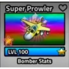 Super Prowler Max Star Max Level | Military Tycoon
