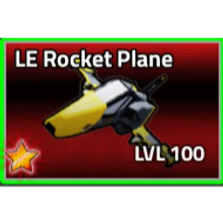 LE Rocket Plane Max Star and Max Lvl | Military Tycoon / MT