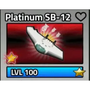 Platinum SB-12 Max Star and Max Level (Limited Edition) - Military Tycoon