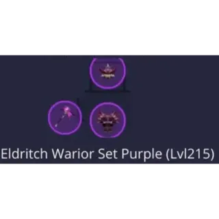 Eldritch Warior Set Purple | Dungeon Quest