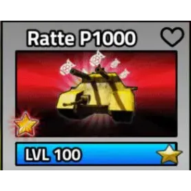 LE Ratte P1000 Full start and Max Level (Limited Edition)