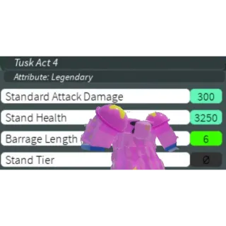 Legendary TUSK 4 | SU:R