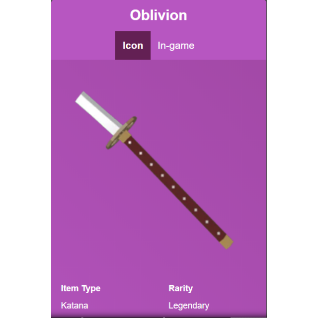 Oblivion Roblox Id