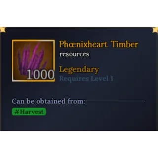 1000 phoenixheart timber | Devas Of 