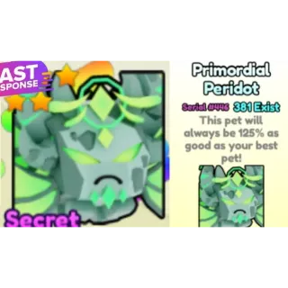 Primordial Peridot | Pet World Secret