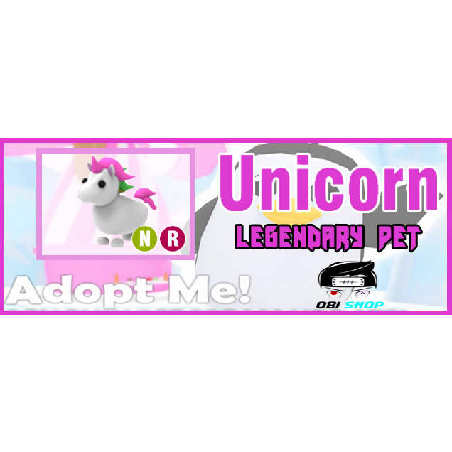 Pet Adopt Me Unicorn In Game Items Gameflip