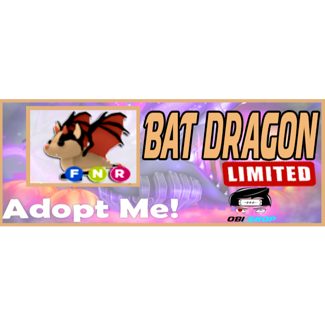 Other Adopt Me Neon Bat Dragon In Game Items Gameflip