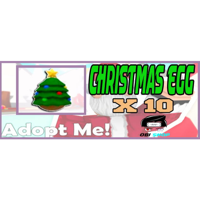 Roblox Adopt Me Christmas Egg