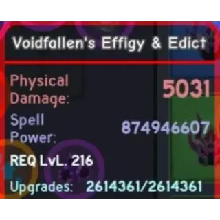 VoidFallen's Effigy & Edict Pot 87