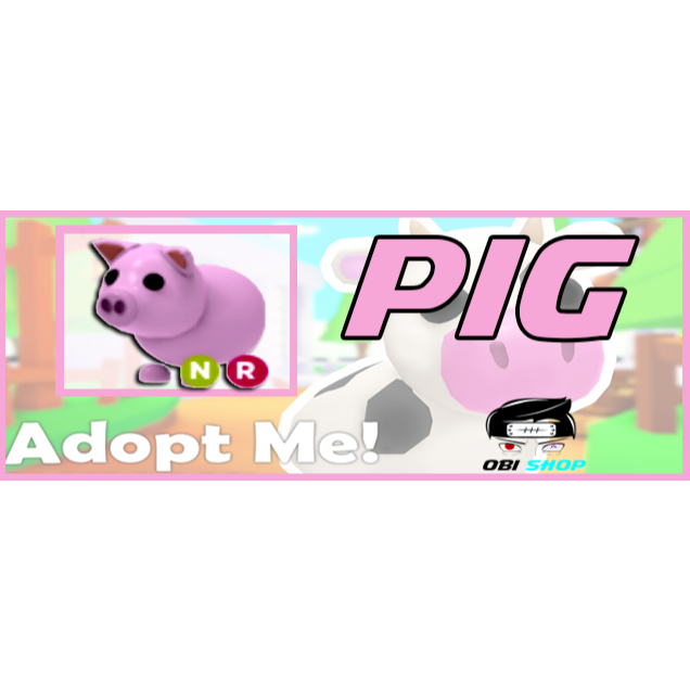 Other Adopt Me Neon Pig In Game Items Gameflip
