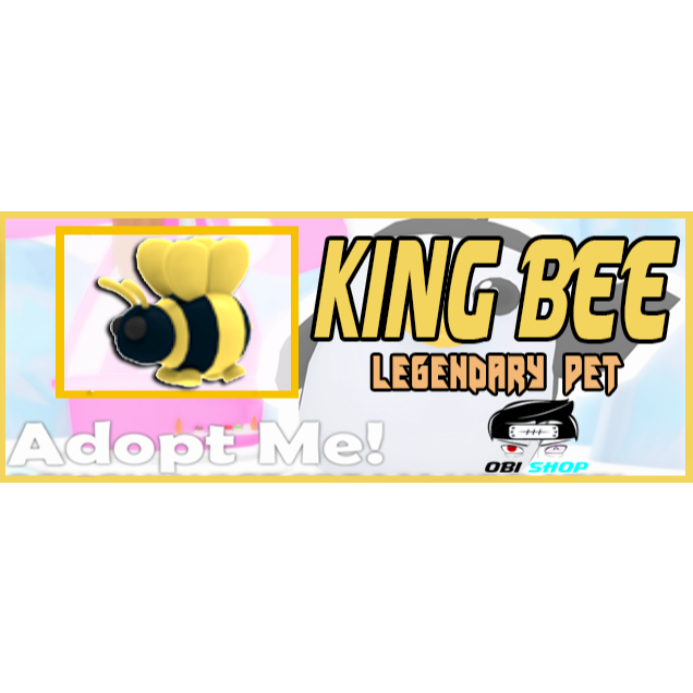 Other Adopt Me King Bee In Game Items Gameflip