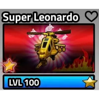 Super Leonardo Max Star and Max Level | Military Tycoon